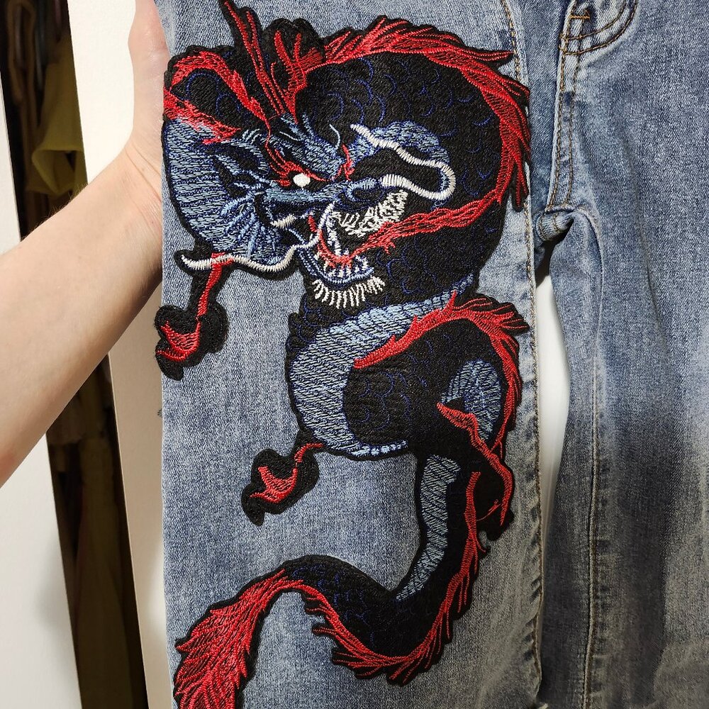 Cool Dragon Jeans!